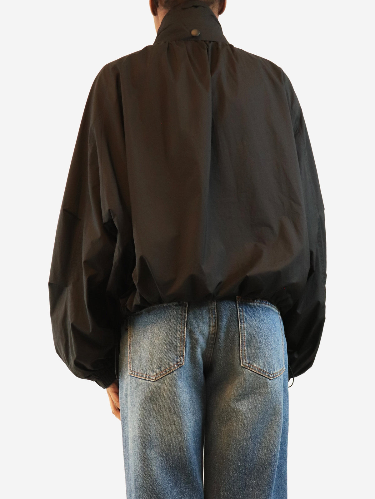Black and white oversized windbreaker - size UK 6 Coats & Jackets Givenchy 