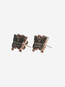 Gucci Silver butterfly earrings