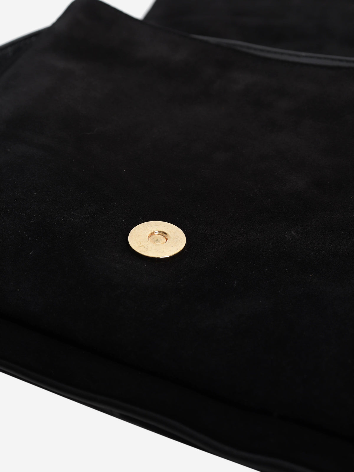 Black Arli suede and leather crossbody bag