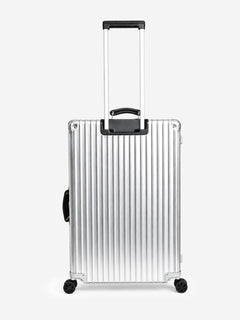 Silver aluminium Classic Check-In L suitcase Luggage & Travel Bags Rimowa 