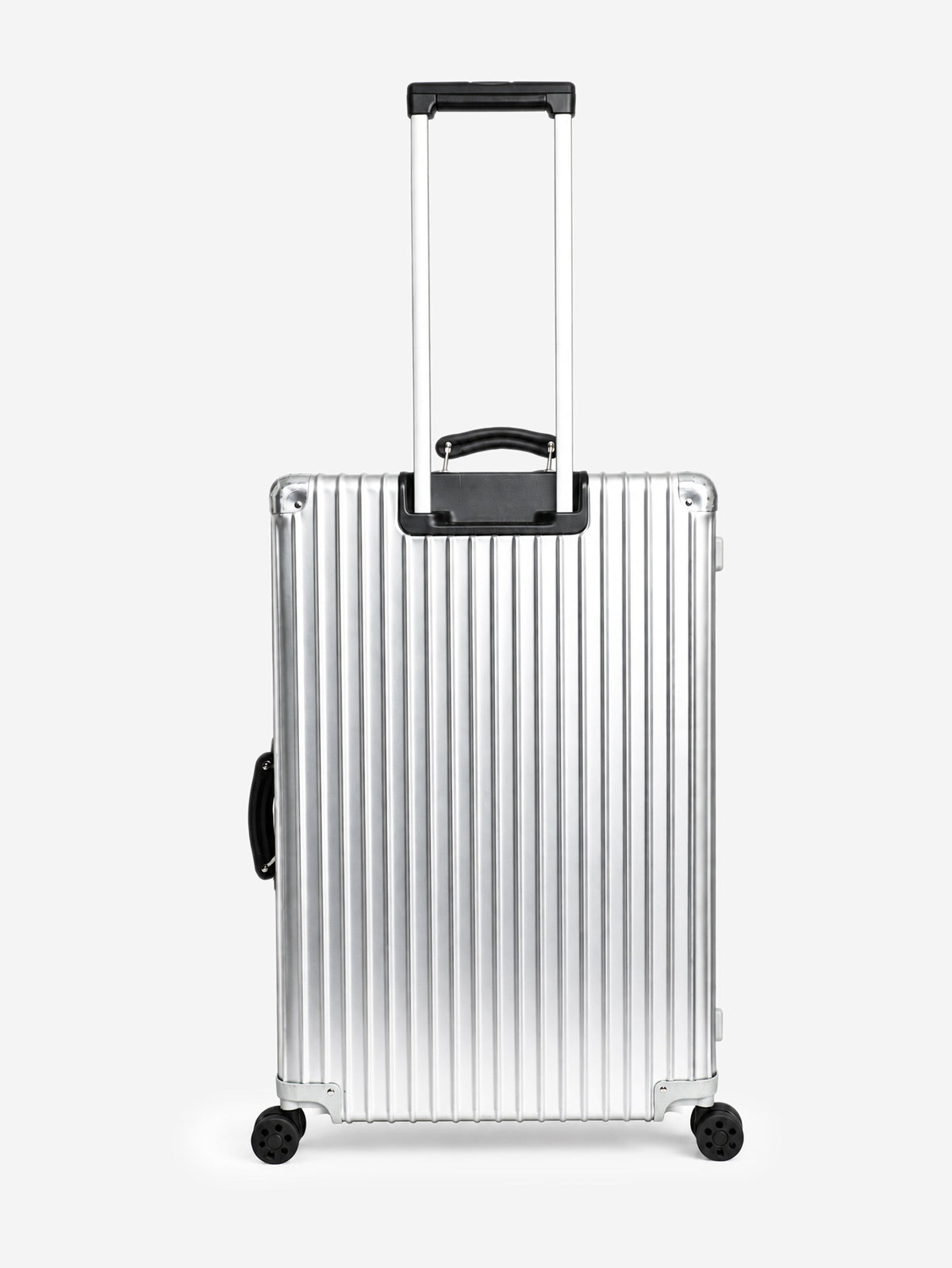 Silver aluminium Classic Check-In L suitcase Luggage & Travel Bags Rimowa 