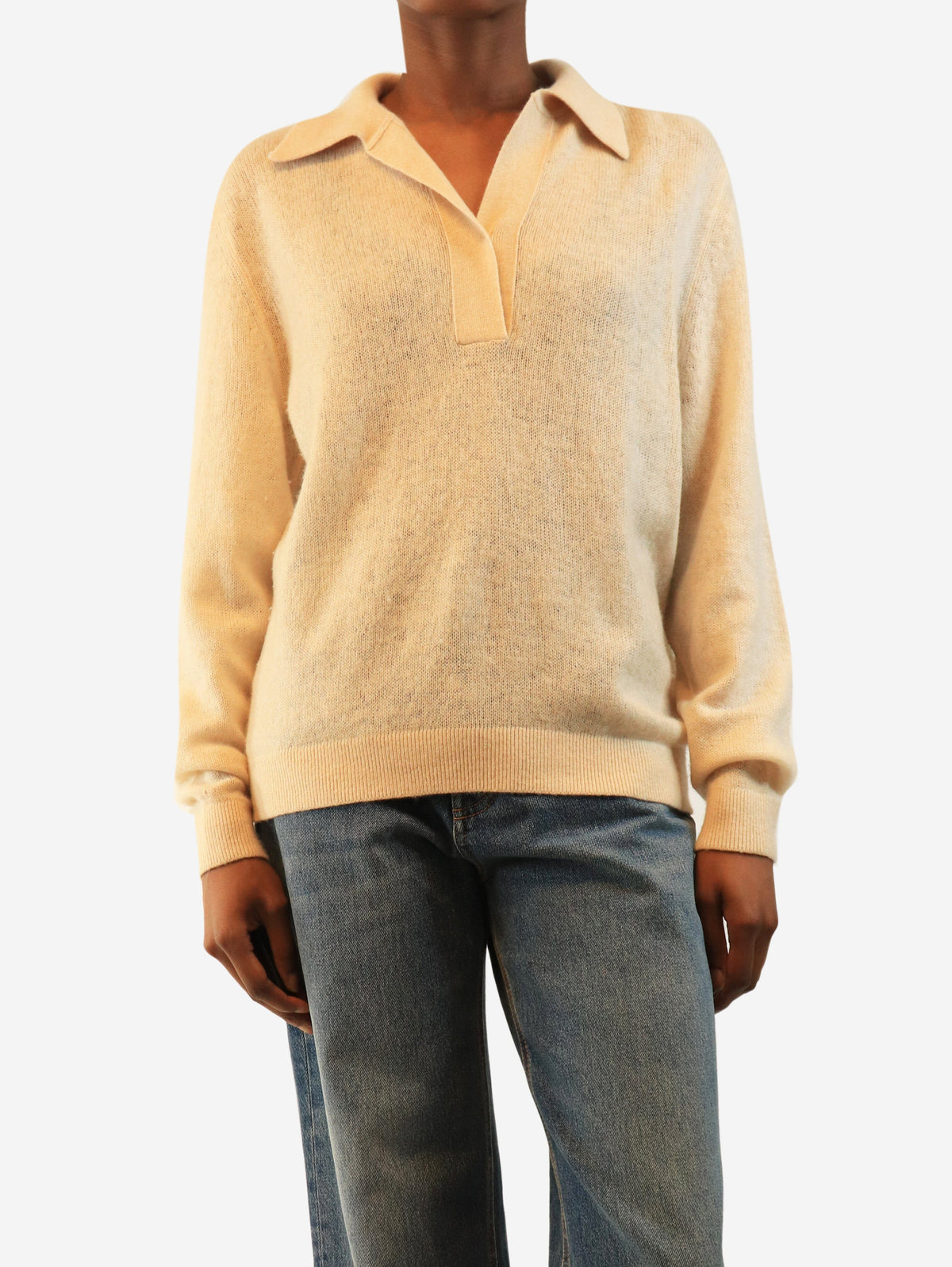 Custard Jo sweater - size S Knitwear Khaite 