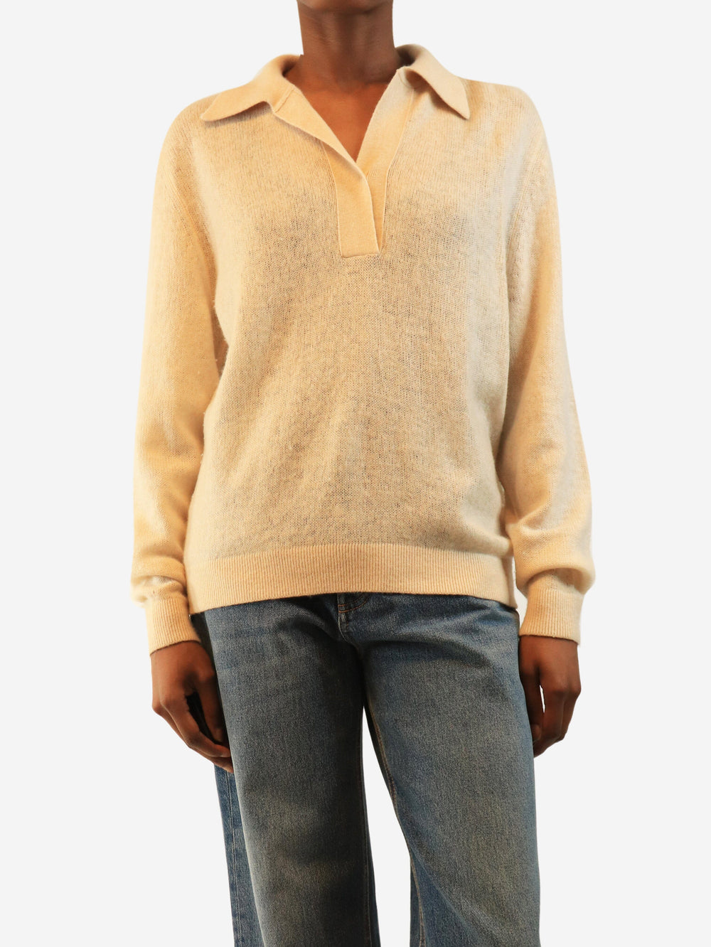 Custard Jo sweater - size S Knitwear Khaite 
