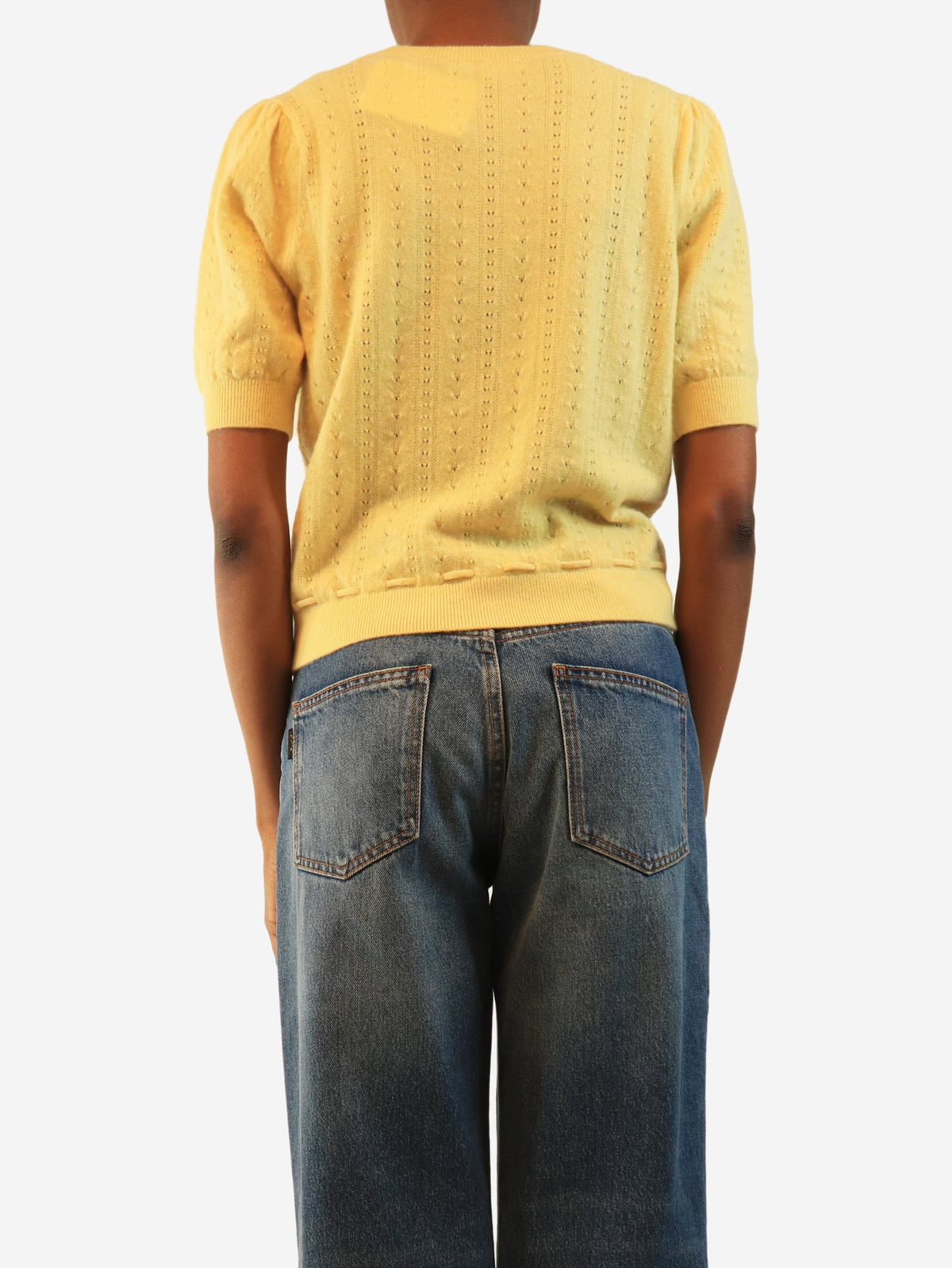 Canary cashmere Charm sweater - size S Knitwear Frame 