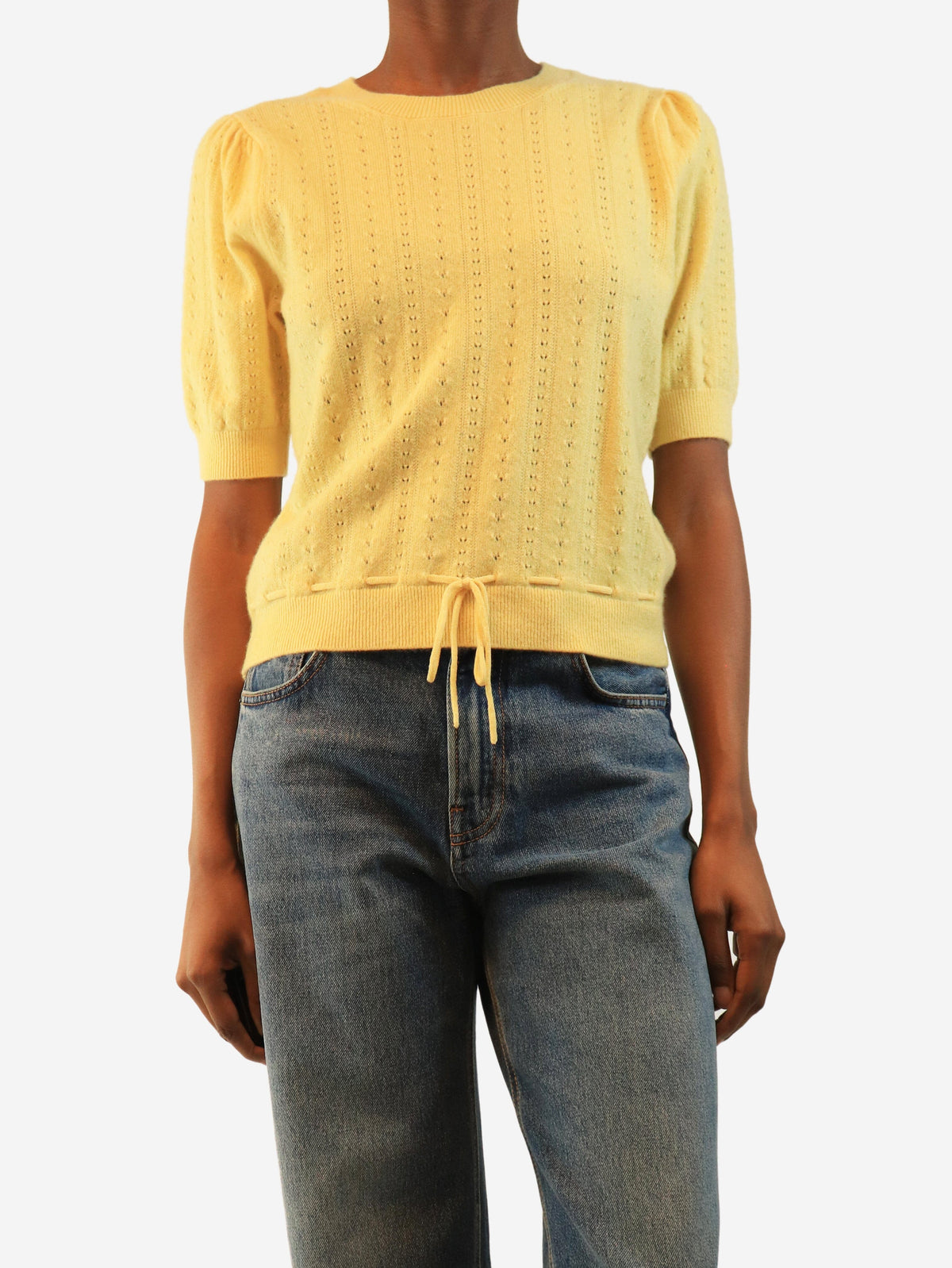 Canary cashmere Charm sweater - size S Knitwear Frame 