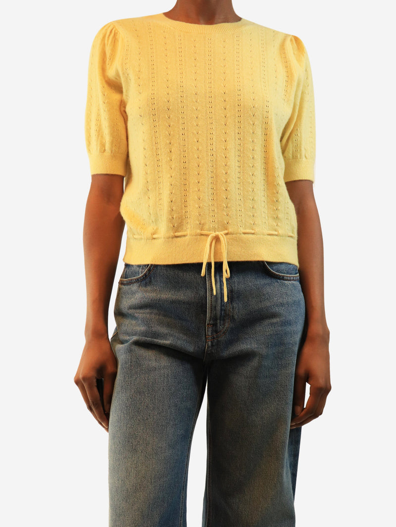 Canary cashmere Charm sweater - size S Knitwear Frame 