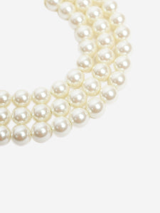 Celine White Les Perles necklace