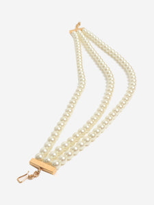 Celine White Les Perles necklace