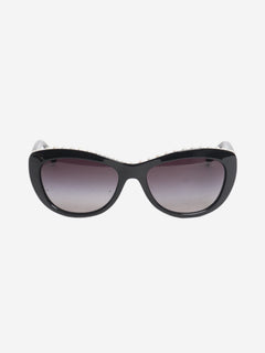 Black faux pearl cat-eye sunglasses Sunglasses Chanel 