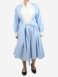 Loewe Light blue midi shirt dress - size M