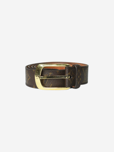 Brown Monogram Ellipse belt Belts Louis Vuitton 