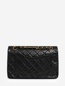 Chanel black lambskin Classic Double Flap bag - view 2