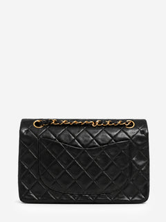 Chanel black lambskin Classic Double Flap bag - view 2