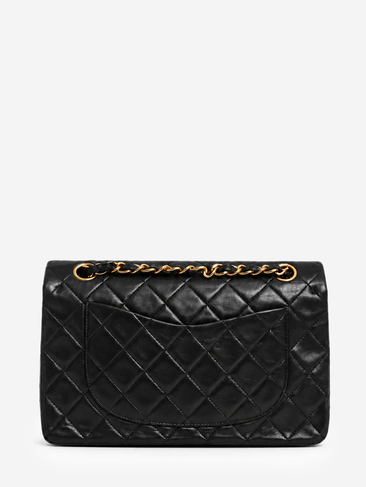 Chanel black lambskin Classic Double Flap bag - view 2