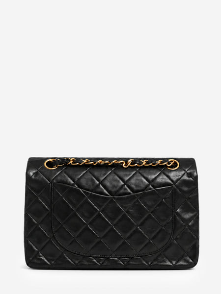 Black vintage 90s lambskin Classic Double Flap bag alternate image