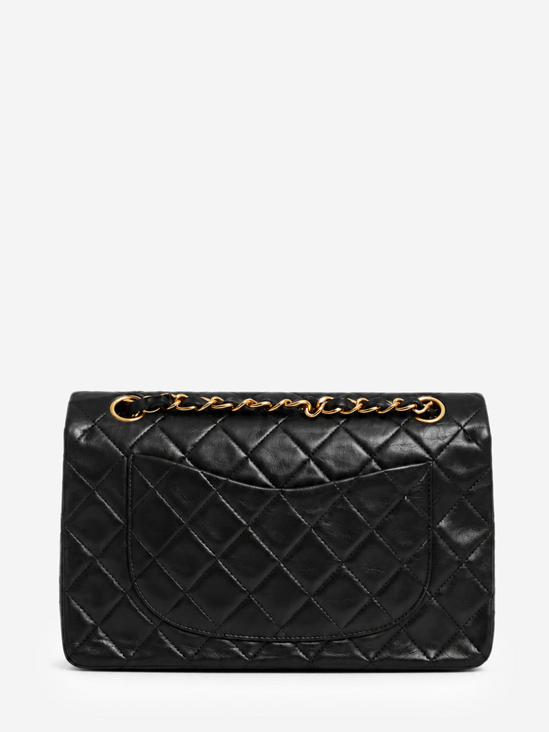 Chanel black lambskin Classic Double Flap bag - view 2