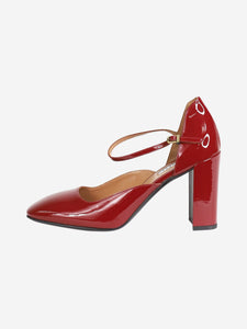 Fratelli Rossetti Maroon leather pumps - size EU 38.5