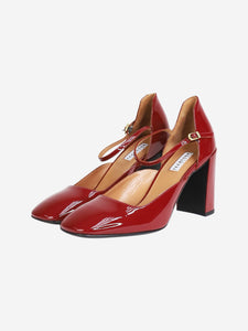 Fratelli Rossetti Maroon leather pumps - size EU 38.5