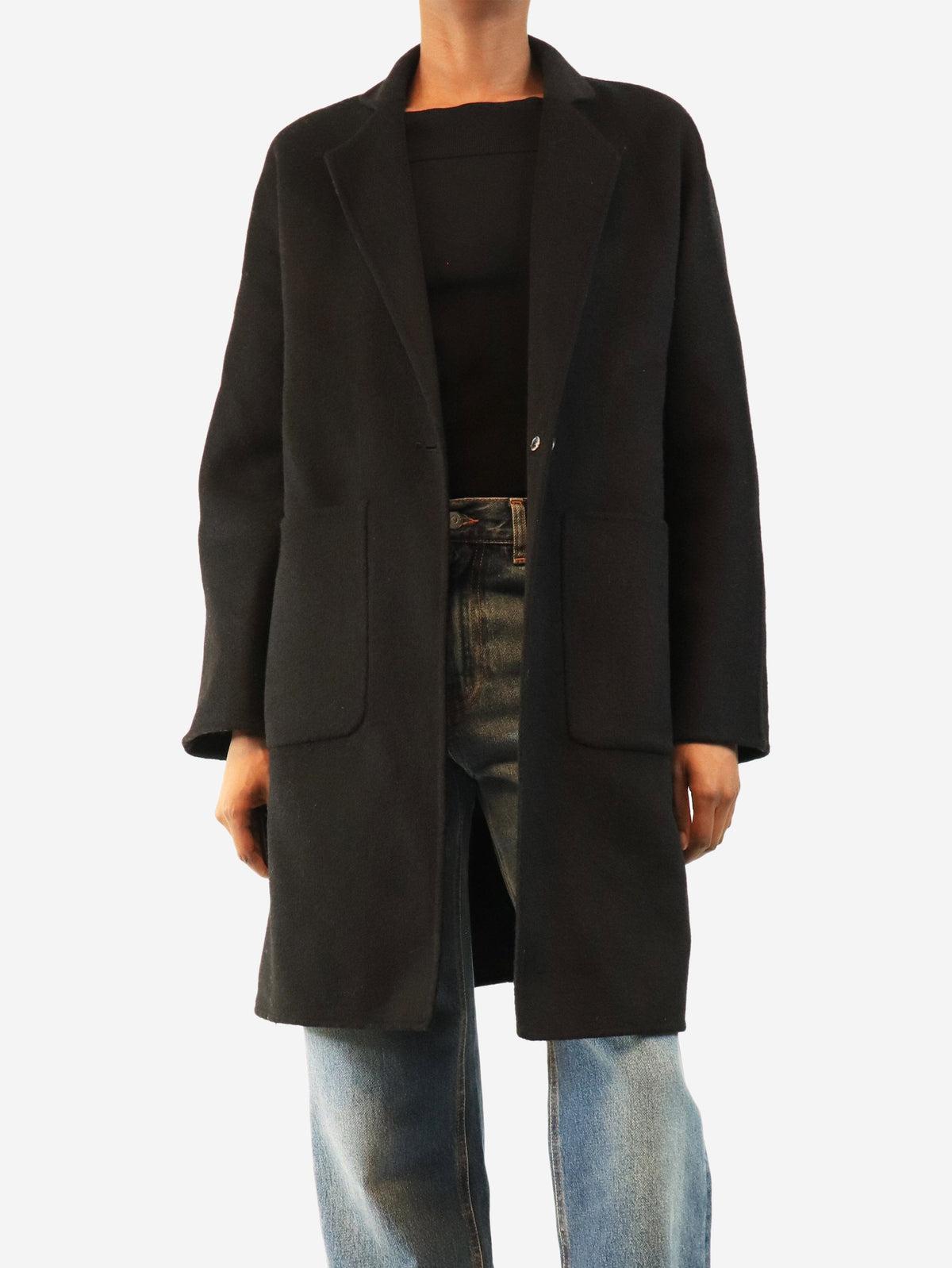 Black Everest coat - size XS Coats & Jackets Rails 
