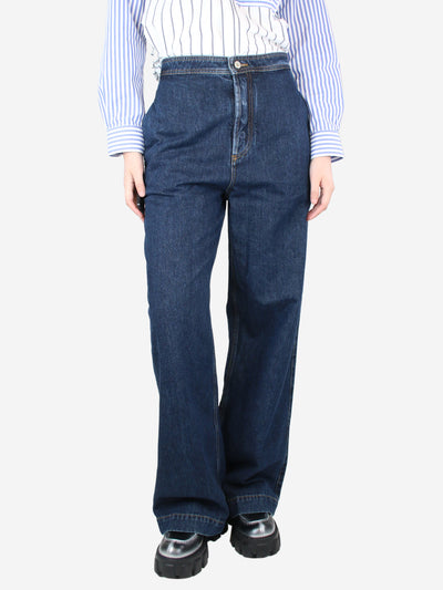 Blue wide-leg jeans - size UK 10 Trousers Loewe 