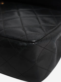 Chanel black lambskin Classic Double Flap bag - view 6
