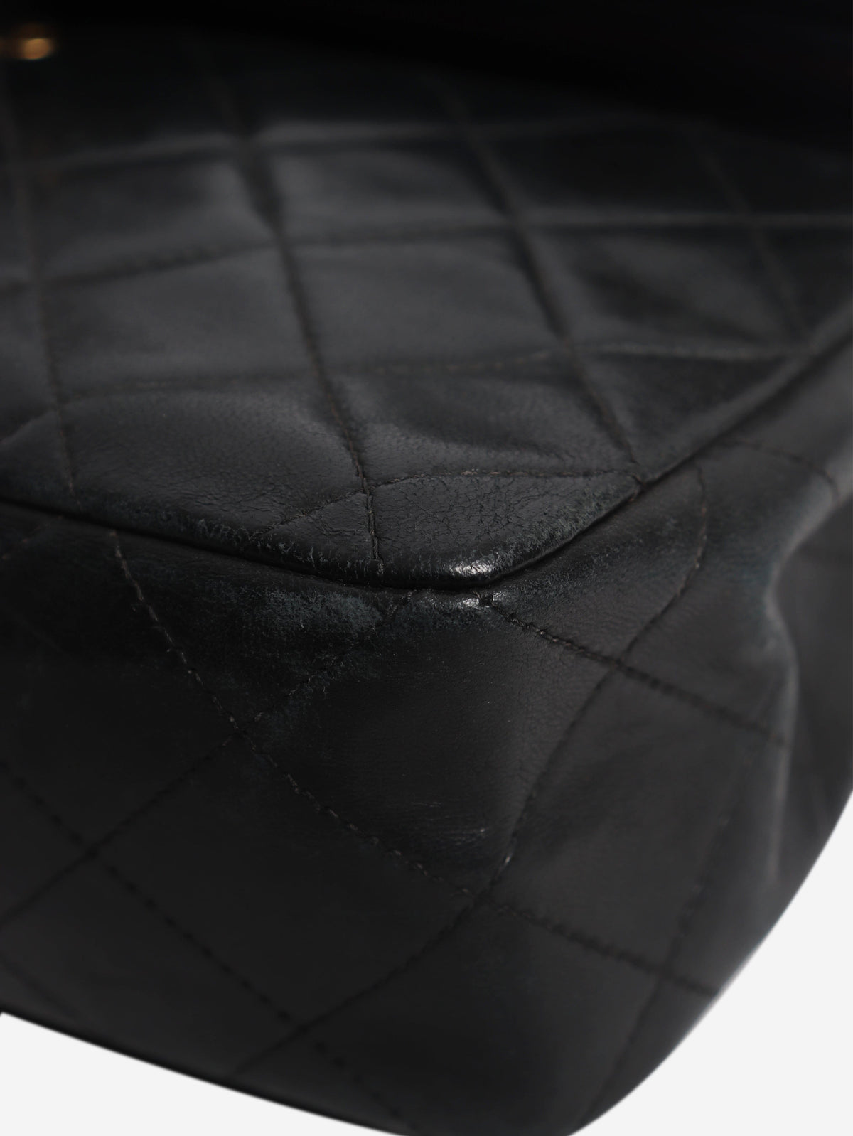 Chanel black lambskin Classic Double Flap bag - view 6
