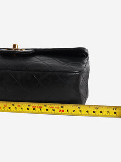 Chanel black lambskin Classic Double Flap bag - view 7