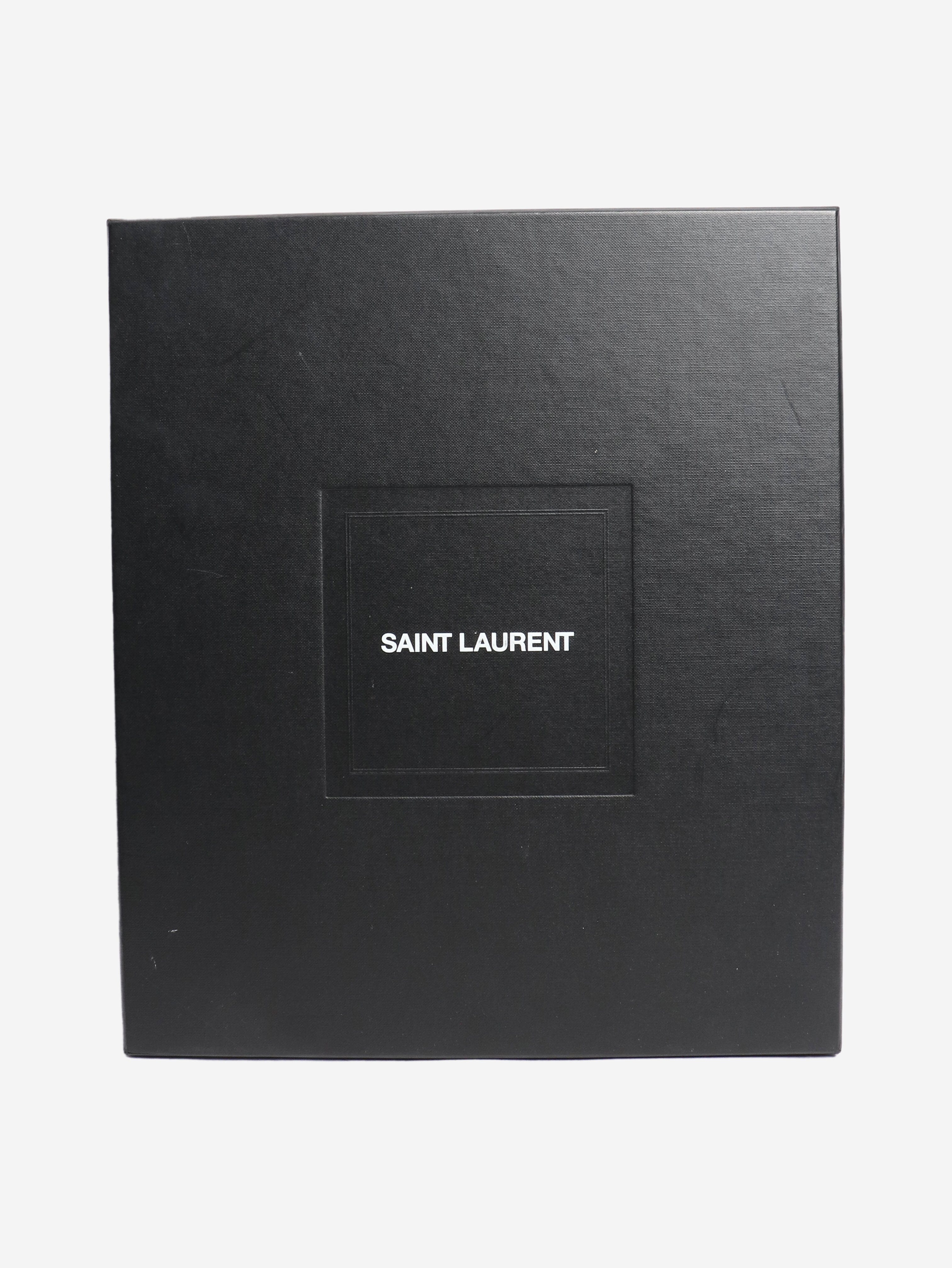Brown suede ankle boots - size EU 40 Boots Saint Laurent 