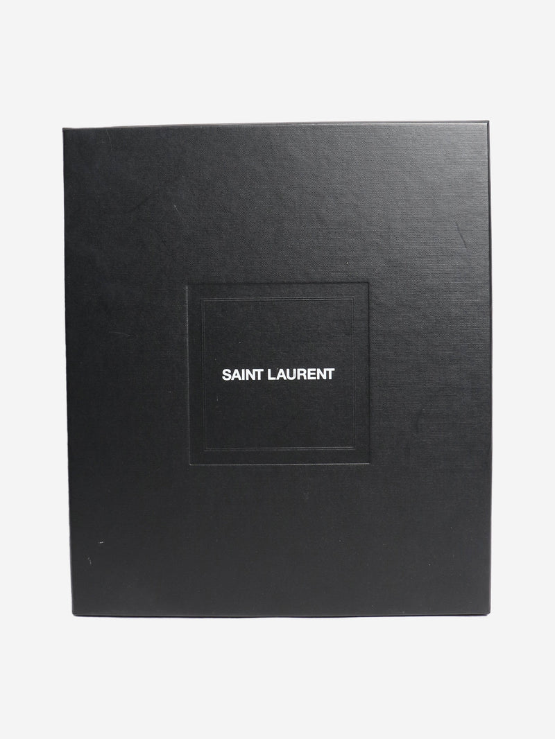 Brown suede ankle boots - size EU 40 Boots Saint Laurent 