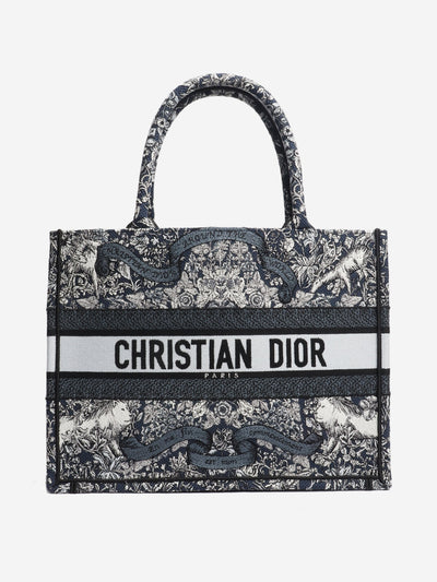 Blue medium book tote Bags Christian Dior 