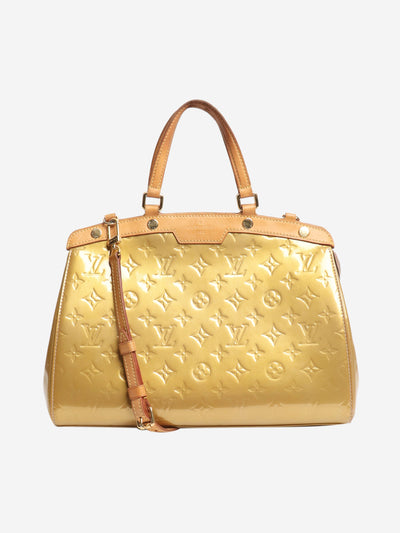 Gold 2012 Monogram Vernis Brea MM 2way tote bag Tote Bags Louis Vuitton 