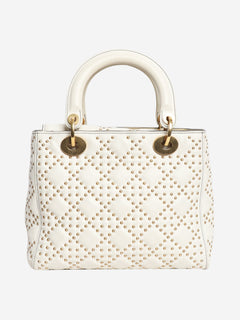 Cream 2017 Lady Dior Supple bag Shoulder bags Dior 