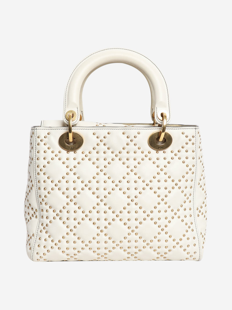 Cream 2017 Lady Dior Supple bag Shoulder bags Dior 