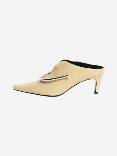 Butter Abrasivato leather metal mules - size EU 38.5 product image