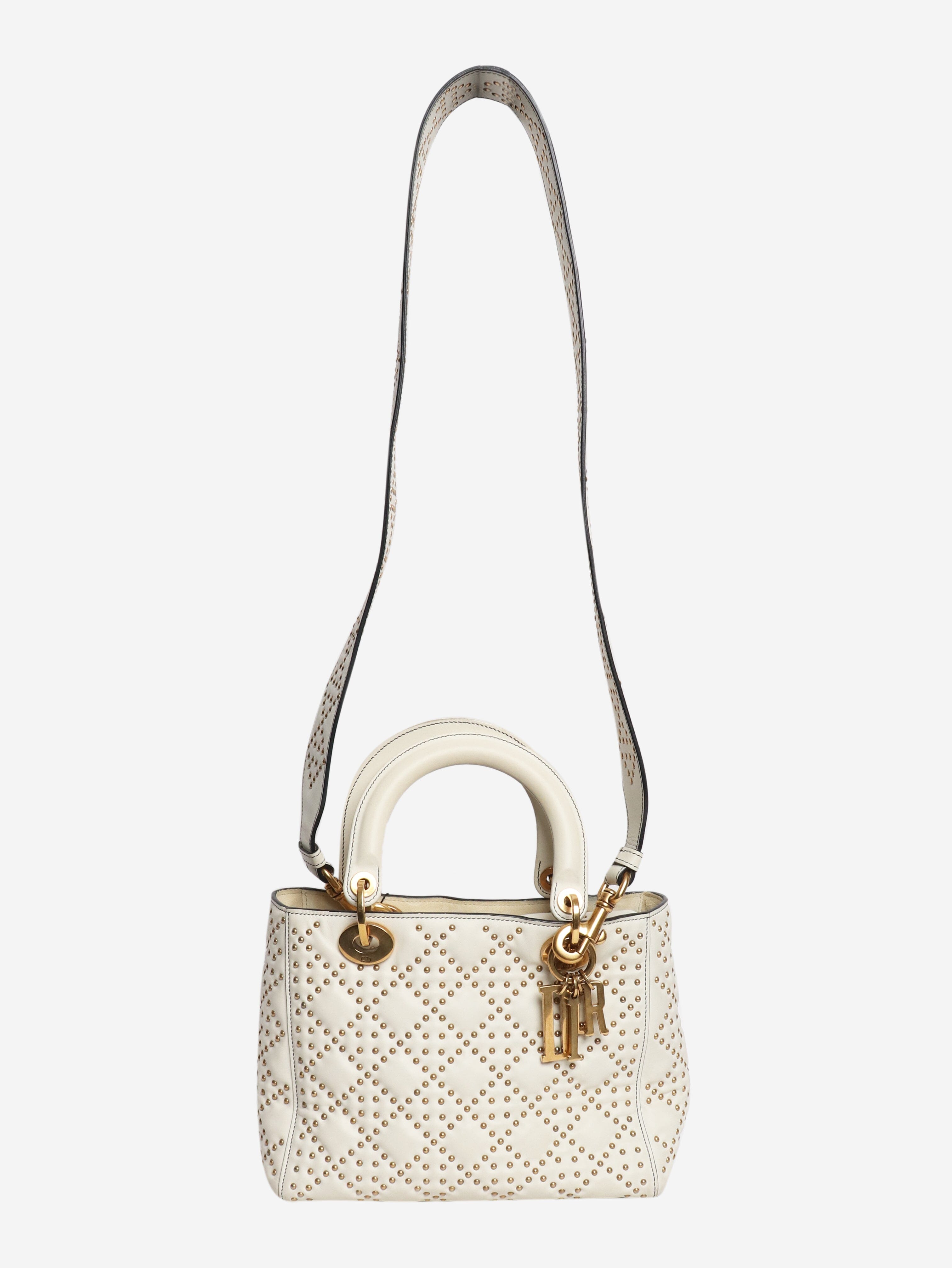 Cream 2017 Lady Dior Supple bag Shoulder bags Dior 