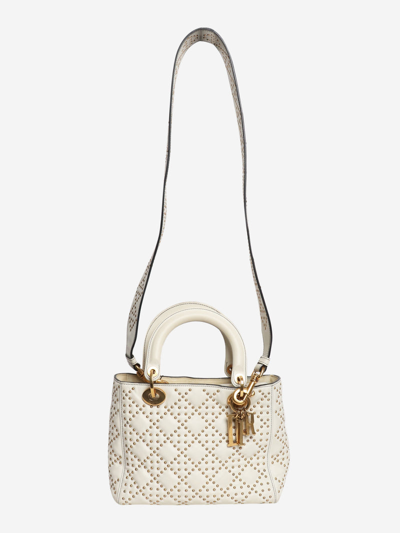 Cream 2017 Lady Dior Supple bag Shoulder bags Dior 