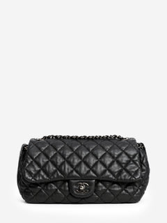 Black 2013 lambskin Bubble flap bag Shoulder bags Chanel 