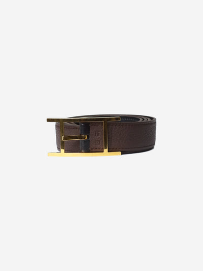 Brown H buckle belt Belts Hermes 