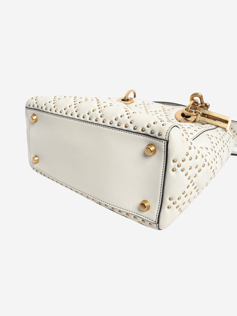 Cream 2017 Lady Dior Supple bag Shoulder bags Dior 