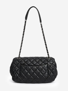 Black 2013 lambskin Bubble flap bag Shoulder bags Chanel 