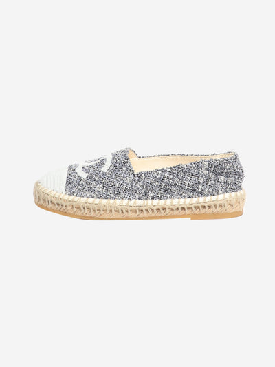 Multicolour tweed CC espadrilles - size EU 39 Flat Shoes Chanel 