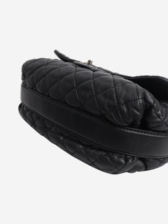 Black 2013 lambskin Bubble flap bag Shoulder bags Chanel 