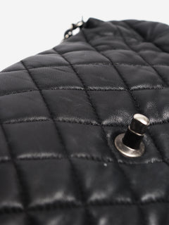 Black 2013 lambskin Bubble flap bag Shoulder bags Chanel 