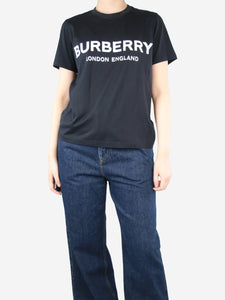Burberry Black graphic t-shirt - size M