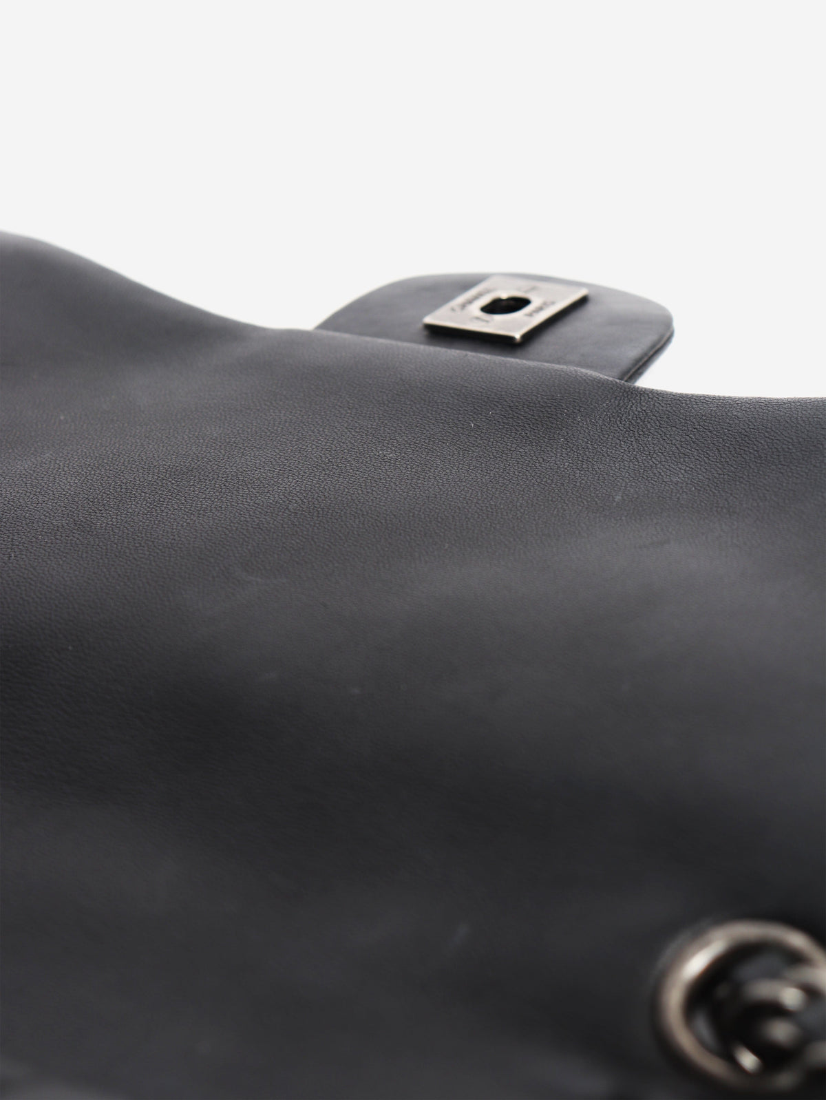 Black 2013 lambskin Bubble flap bag Shoulder bags Chanel 