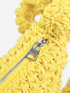 JW Anderson Yellow popcorn bag