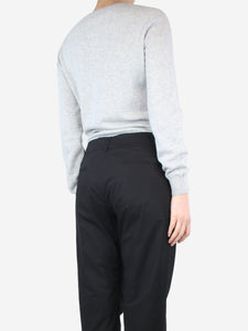 Brunello Cucinelli Heather grey cashmere sweater - size S
