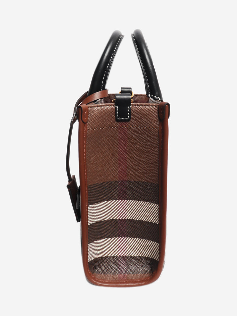 Brown mini Freya tote