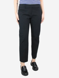 Piazza Sempione Black tailored trousers - size UK 14