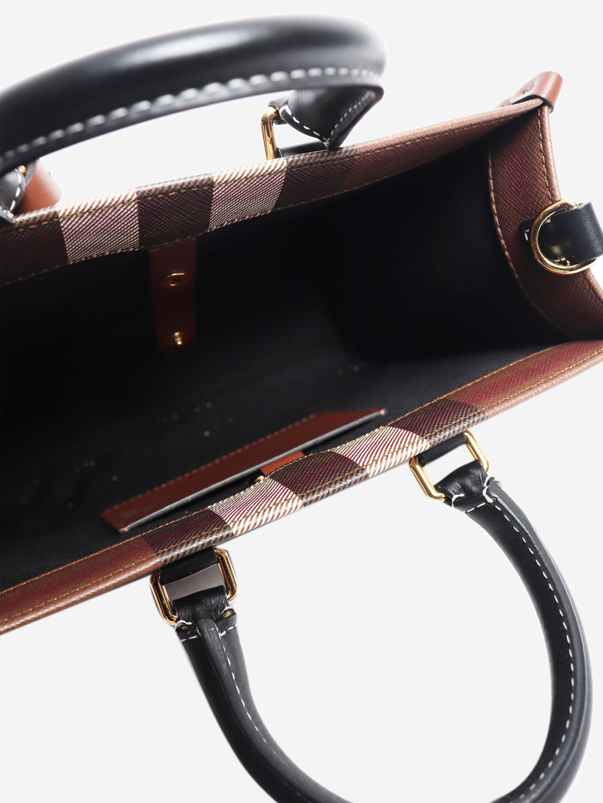 Brown mini Freya tote